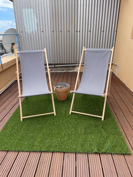 Rare ! Spacieux T3 En Roof-Top Au Barachois - 2 Ch Climatisees - 6 Couchages - Proche Aeroport Σαιν-Ντενί Εξωτερικό φωτογραφία